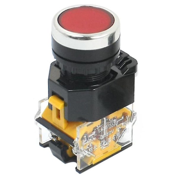 2kpl 22mm Mount 10a 380v Dpst Red Green Momentary Push Button Switch-yuyu