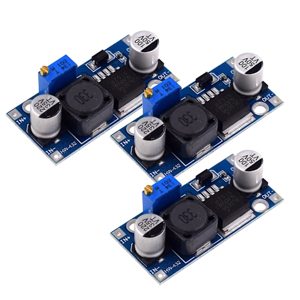 3x XL6009 DC-DC Boost-modul Trin op Lm2577 Switching Controller Konverter til Arduino Ny