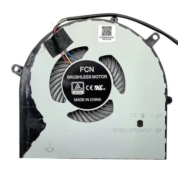 CPU og GPU kjøleventilator for Asus GL703 GL703v GL703vm GL503vm