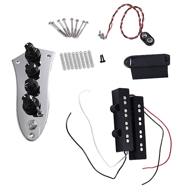 Universal 5 Jazz Jb-08 Bass Loaded Kontrollplatta för 4/5-strängar med Jb Elektrisk Bas Pickup