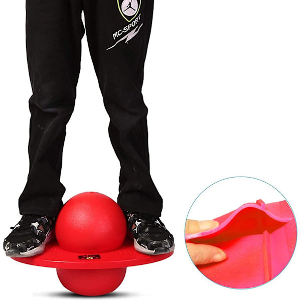 Dhrs Pogo Stick -hyppy pallo - Hyppy pallo kumista pomppimiseen - Yhteensopiva
