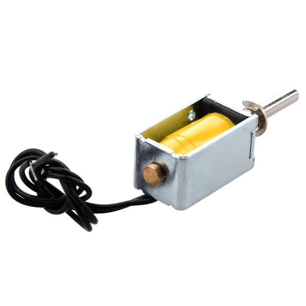 Dc 4.5v 40g/2mm Åben Aktuator Push Pull Solenoid Elektromagnet