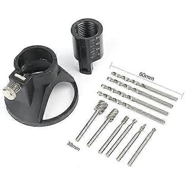 HSS Skæreværktøjsguide Bits Rotationsmultiværktøjs Tilbehørssæt Dremel Rotationsmultiværktøjs Skæresæt Kontrolleret Skæreværktøjsguide Skæresæt - 11 Pak