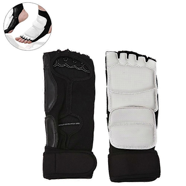 PIAO 1 par Taekwondo Träning Boxning Fotskyddsutrustning Kampsporter Fight Muay Thai Kung Fu Tae Kwon Do Fotskydd Fotstöd för Män Kvinnor K