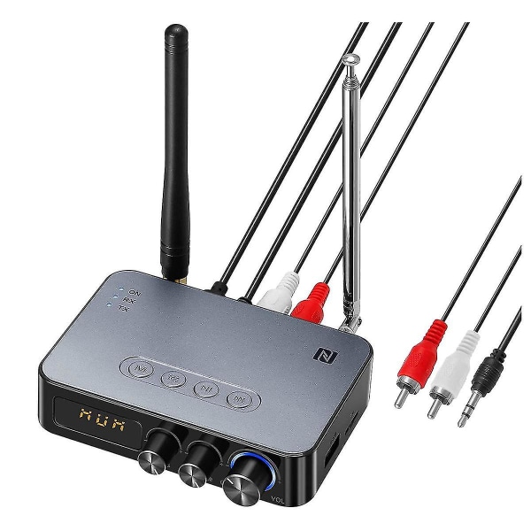 Bluetooth Audio Adapter Bluetooth 5.1 Sender Modtager Til Tv Hjem Stereo Trådløs Audio Adapte