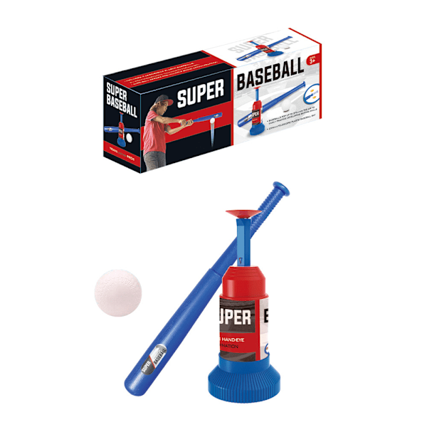 2-in-1 Softball-maila ja koripallolelu lapsille - Kannettava lyöntiharjoittelusetti