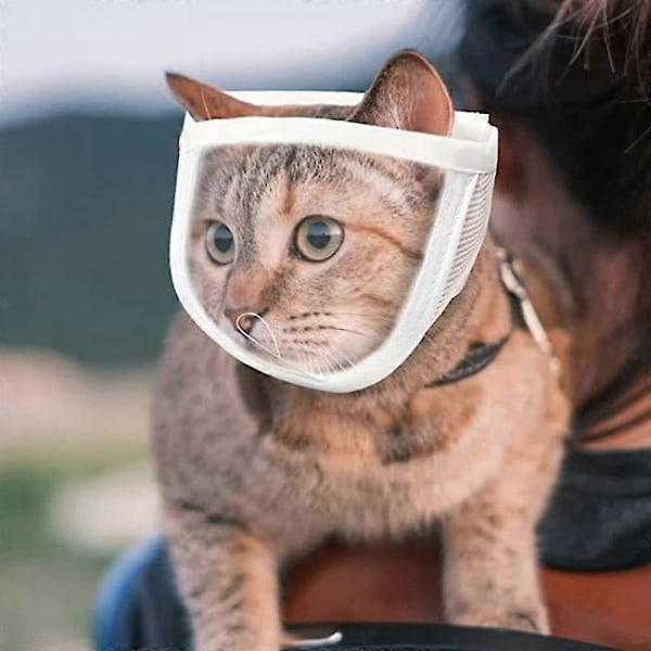 Kattmunkorg, Kattungemunkorg Mask, Kattskydd För Kloklippning Och Bad, Husdjursmunkorg, Katts Munskydd