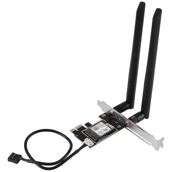 Ax210ngw Wifi Kort Wifi 6e Dobbelt Bånd 2.4g/5g Trådløst Kort Adapter Ax210 Bt5.2 2400mbps Pcie Adapter