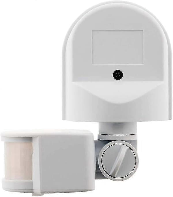 Hvit bevegelsesdetektor - IP54