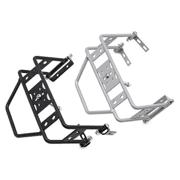 Metall bakre reservedekkholder reservehjulstativ for Scx10 Trx4 90046 90047 Rc Crawler Bil Oppgradering Modifiserte Tilbehør