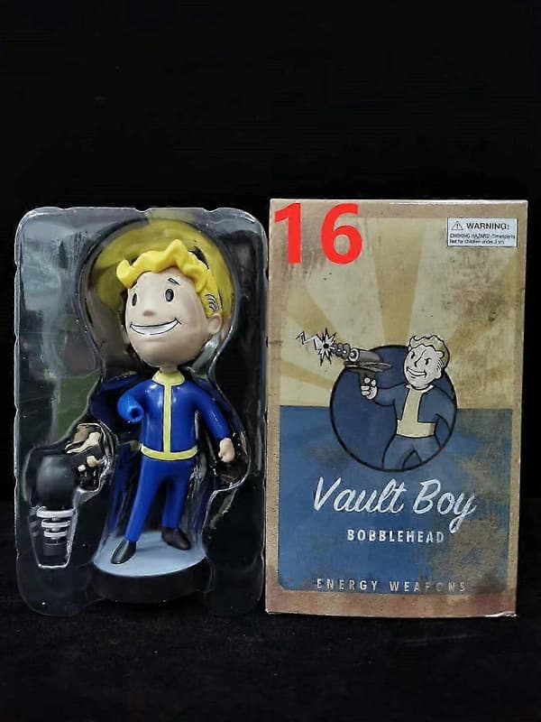 2025 Fallout Vault Boy Bobble Head Pvc Action Figur Samlerobjekt Model Legetøj
