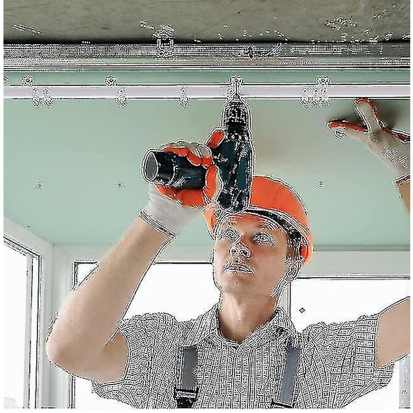 5 Meter Böjbar Takskena för Gardiner, Flexibel