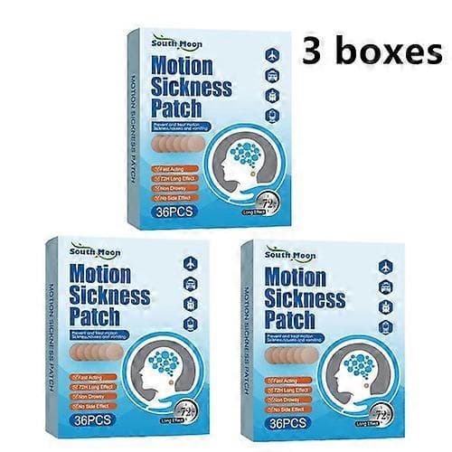 1-5 lådor åksjukaplåster för bil-, båt-, kryssnings- och flygresor 3 boxes