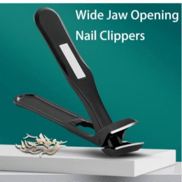 Grishay Gripmaster Pro, vinklet negleklipper, neglekuttertrimmer Black 1pc