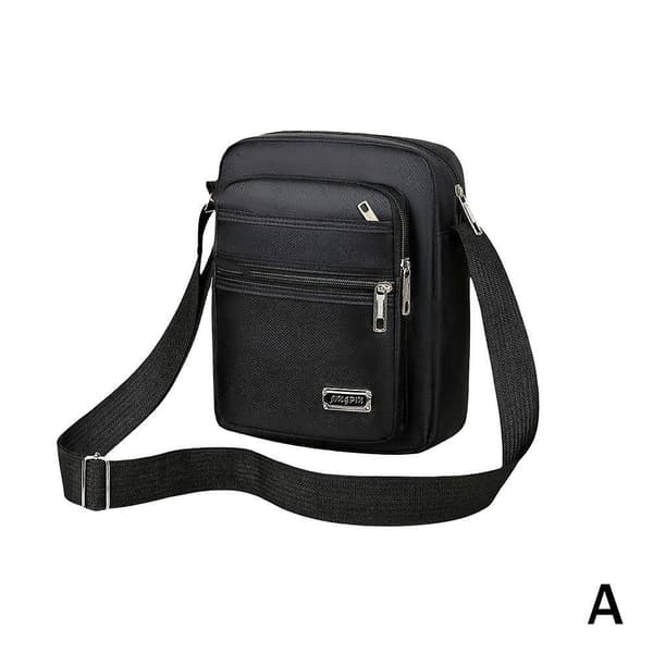 Skulderveske messenger bag nylonstoff A