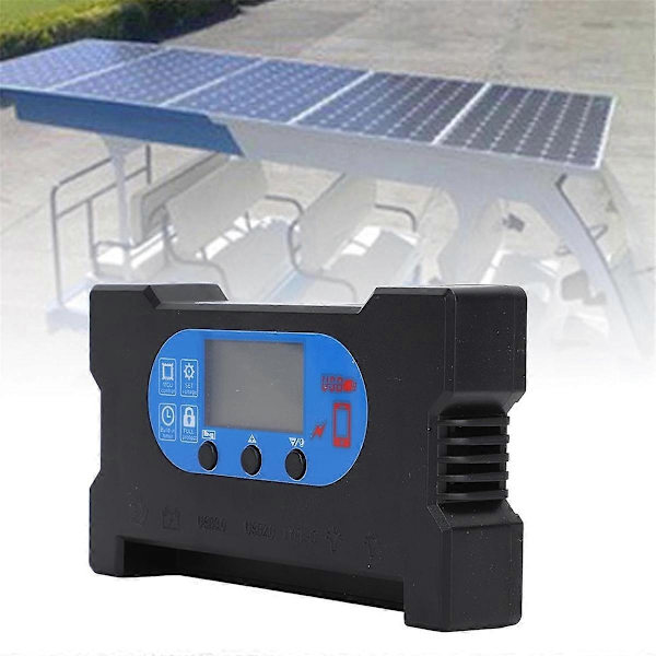 Solar Controller Blysyre Lithium Batteri Universal Controller Dobbelt USB Hurtig Opladning Solar Controller