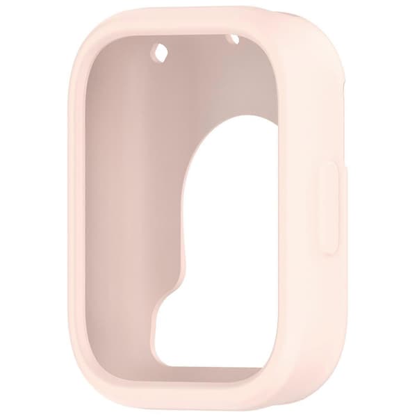 För Xiaomi Redmi Watch 5 Active Silikon Klockfodral Stötsäker Stötfångarram - Ljusrosa