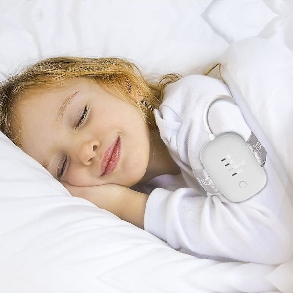 Sängvätningslarm för pojkar och flickor, USB-uppladdningsbart, kisslarm med högt ljud och stark vibration, potträninglarm för barn
