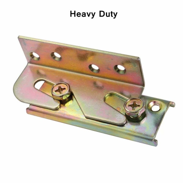 Kaiteen kiinnikkeet - Kaiteen tarvikkeet - Heavy Duty Non Mortise - 4 kpl set (ruuvit mukana)