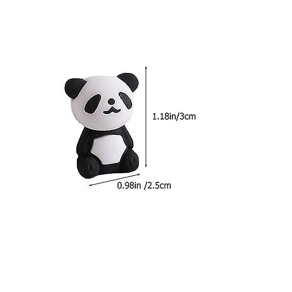 36 kpl Pienet Lasten Pyyhkimet Suloiset Panda Pyyhkimet Hauskat pyyhekumit Sarjakuvaeläimet Pyyhkimet Lasten Pyyhkimet-yu