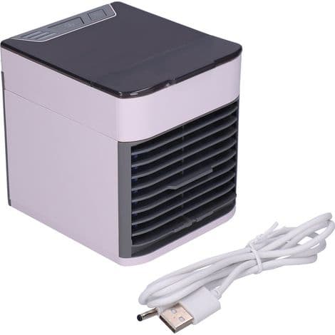 Mini USB luftkøler luftfugter – luftkøler og renser til bil, kontor og hjem. Stille