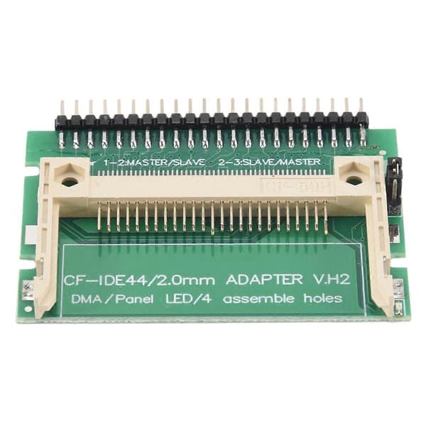 Compact Flash-kort til IDE 44Pin 2Mm han 2,5 tommer HDD bootbar adapterkonverter