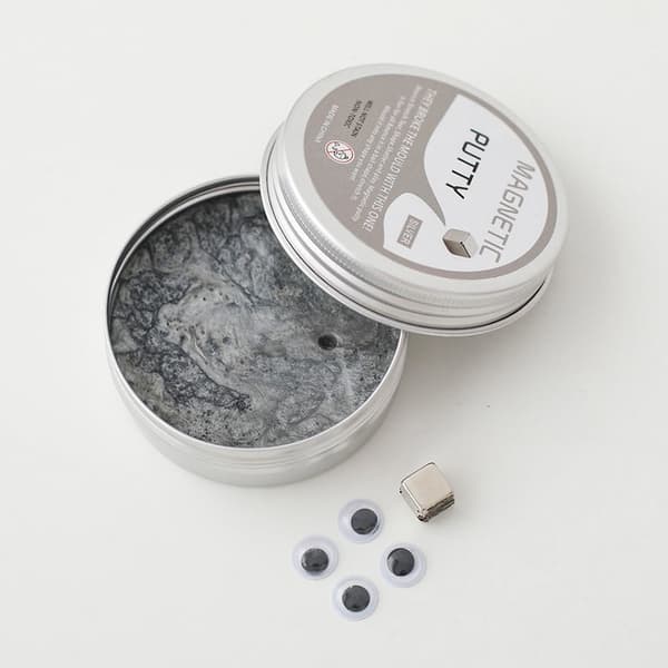 Super Value Smart Magnetisk Plasticine Slime Magic Deg Set Grey