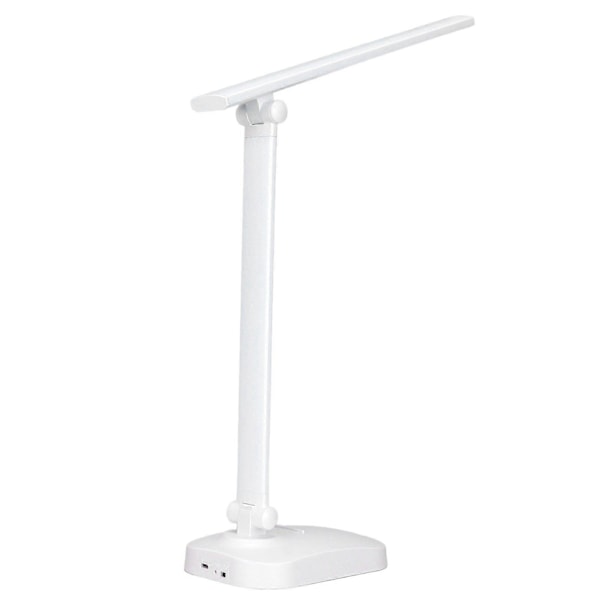 LED Bordlampa Ögonskydd Vikbar 3 Färger Ljus USB Laddningsbar Bordlampa för Bord Bänkar Sybord