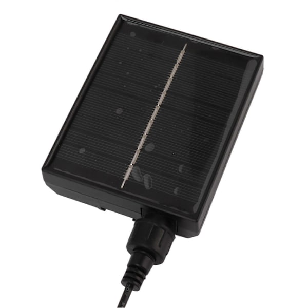 Solcelleparasollys med vanntett timing, polykrystallinsk silisium solcellepanel, LED-parasollys for utendørs