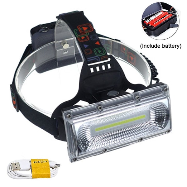 Led Headlamp Rechargeable Headlamp High Bright Headlight Waterproof Fg