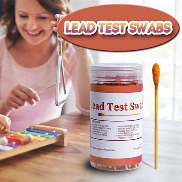 30x Test Swabs Lead Paint Test Kit Instant Lead Test Kit 30 Seconds Quick Result