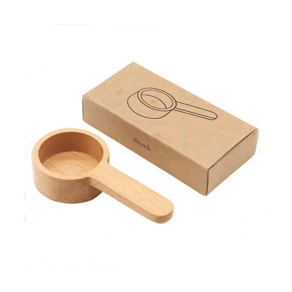 4-pack Trä Mätningssked Set Kök Te Kaffe Sked Matlagning Hushåll Mätverktyg
