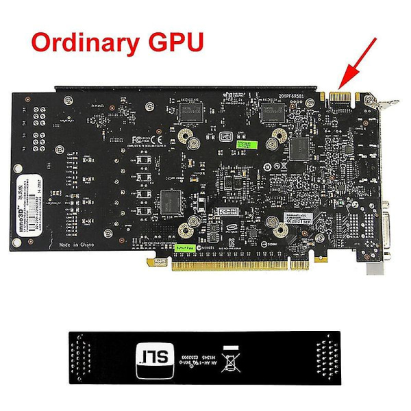 Høyhastighets grafikkort-kontakt-adapter, Sli-broadapter for Gtx1070/1080