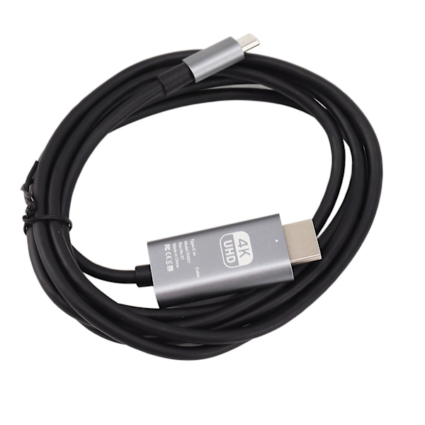 USB-C - HD Multimedia Interface -kaapeli 4K 30Hz UHD Plug and Play -sovitin