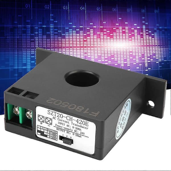 SZT20-CH-420E Strømtransduser Transmitter Transformer Sensor AC Strømkonverter 0-200A YEMAA