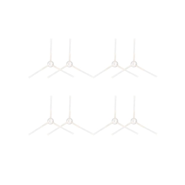 8 stk Sidebørste for X-plorer Serie 95 Rg7975wh Rg7987wh Robotstøvsuger Reservedeler
