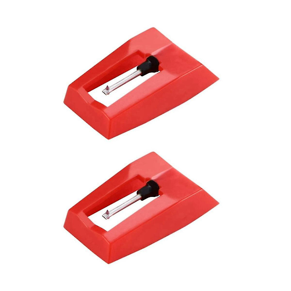 6 stk. Grammofonnåle, Grammofon med Diamantstylus Udskiftning til Optagelsesafspiller Turntable