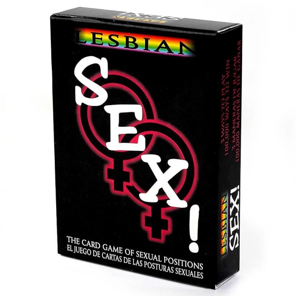 Lesbisk sexkortspill Sexposisjonskort Morsomme parspill for voksne Beste date nattspill for par Soveromsspill for par