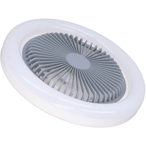 Stille LED Loftventilatorlampe 30W E27 – Ideel til børneværelser og soveværelser. Justerbar. 85–265V