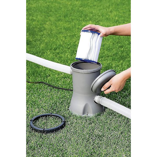Bestway Flowclear Type II Filterpatron, Bestway Swimmingpool og Spa Filter, Nem Installation, Poolrensningsfilter