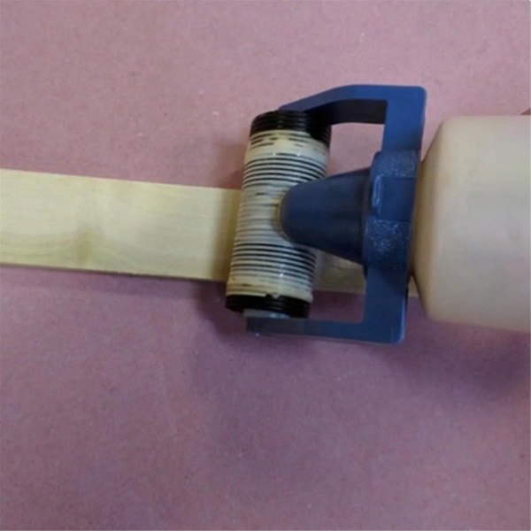 Limapplikator Roller Dispenser Förvaringsflaska DIY Craft Väggbehandling Träkornstruktur Färg R