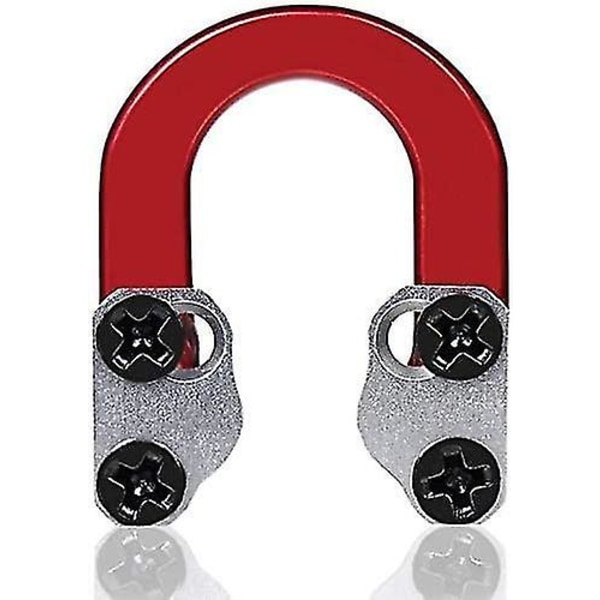 2 Pak Bue-D-Loop Compound Bueskydning Metal D-Loop Metal D-Ring Spænde Udløsning Nocking Loop Med Skruetrækkere Til Jagttilbehør