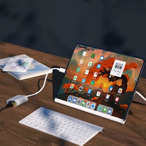 Usb C - Ethernet-sovitin, usb-tyyppi C - gigabitin latausportin kanssa, thunderbolt 3 - Rj45 Lan -sovitin, uusi