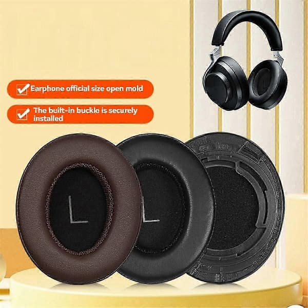 AONIC50 Øreputer for Shure AONIC 50 Støyreduserende Hodetelefoner Erstatningsøreputer Øreputer Rep