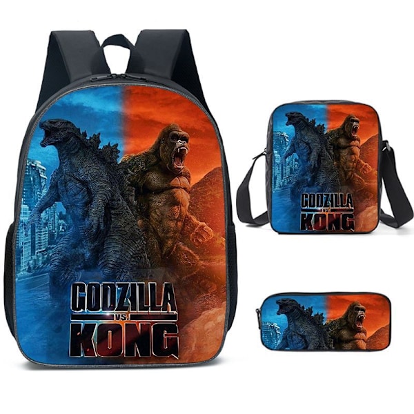 Godzilla Godzilla skolväska ryggsäck student monster ryggsäck
