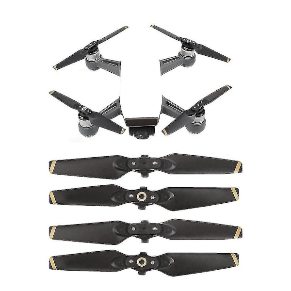 4 st Propellrar för DJI Spark Drone Vikbara Blad 4730f Props RC Reservdelar