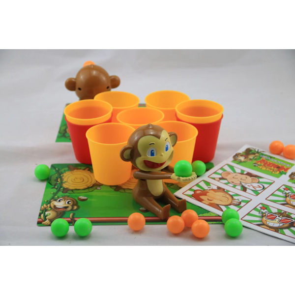 Spel för två spelare - Ap-skytte, Galet ap-spel, Barn-skyttespel