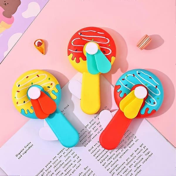 Handpressfläktleksak - Batterifria säkra propellrar Bärbar design popsicle