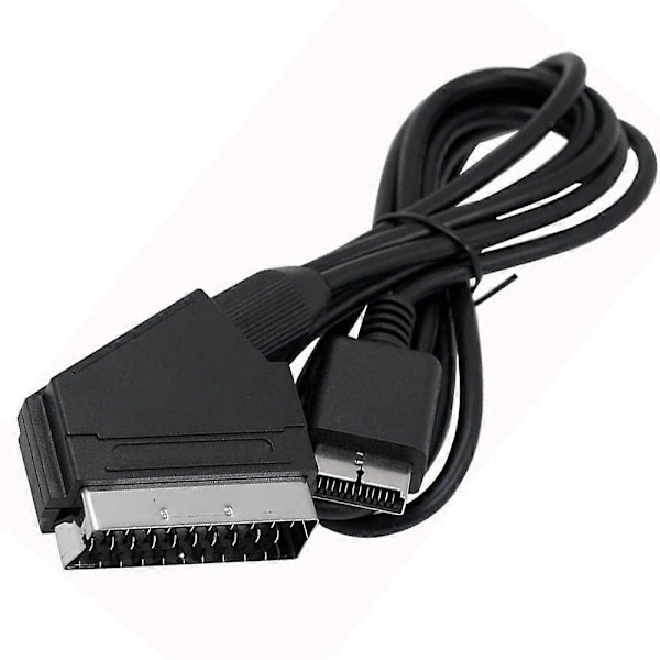 Play Console Ps2 Besen Headline Ps3 Rgb Scart Kabel Av Kabel For Ps3 / Ps2 / Psone Pal (Ikke For Hdmi)