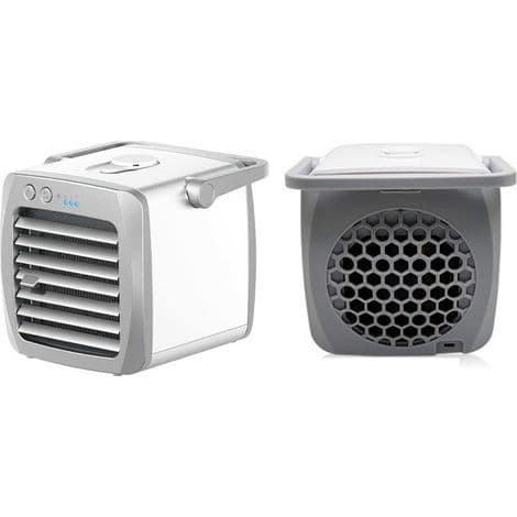 Mini bærbar USB-aircondition – luftkøler – kontor/soveværelse – køleventilator